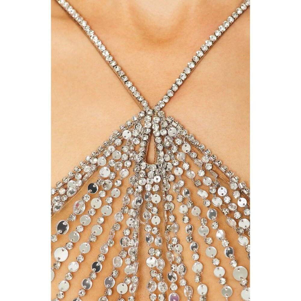 retrofete Maris Dress Tannin Embellished Maxi - Picture 6 of 8